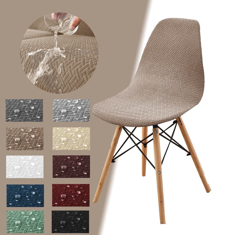 Capa Impermeável para Cadeira de Jantar Eames Jacquard Sem Braços para Decoração de Casamento, Escritório, Banquete, Hot