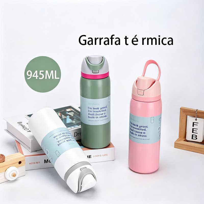 Garrafa Térmica Para Esportes E Condicionamento Físico Ao Ar Livre