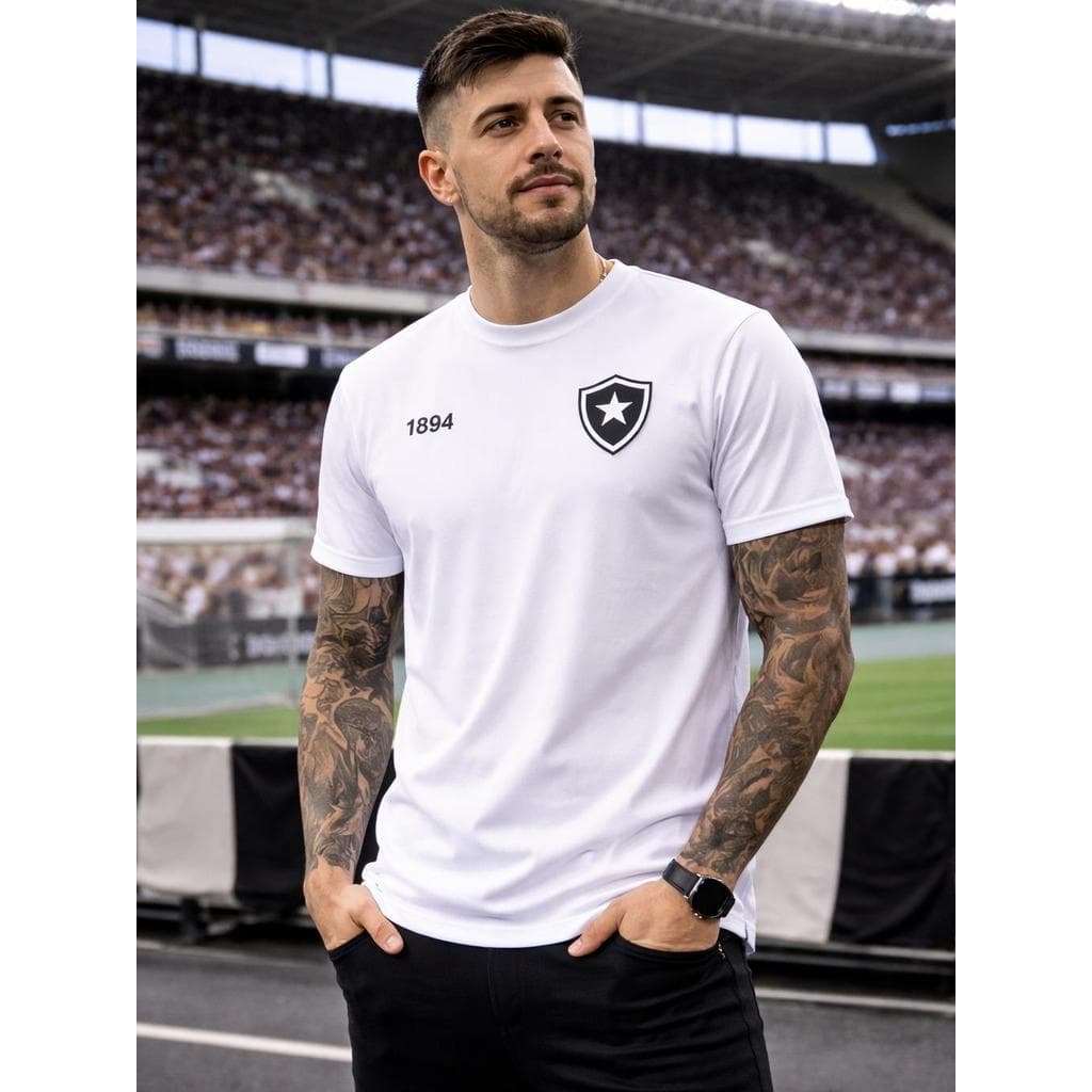 Camisa Botafogo DATA Futebol Unissex Conforto Edição Limitada Verão Promoção Dia a Dia