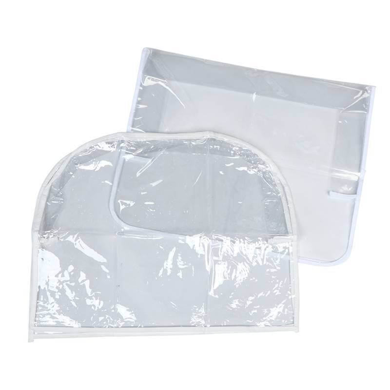 1 Pçs Capa De Cadeira De Salão De Beleza PVC Claro Capas Cabeleireiro Protetores Universal À Prova Dwaterproof Água Barb