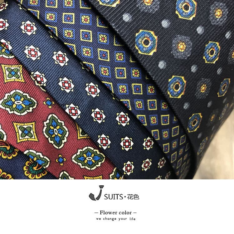 Gravata estampada de seda masculina de 10 cm retrô britânica amoreira seda gravata estilo italiano gravata padrão