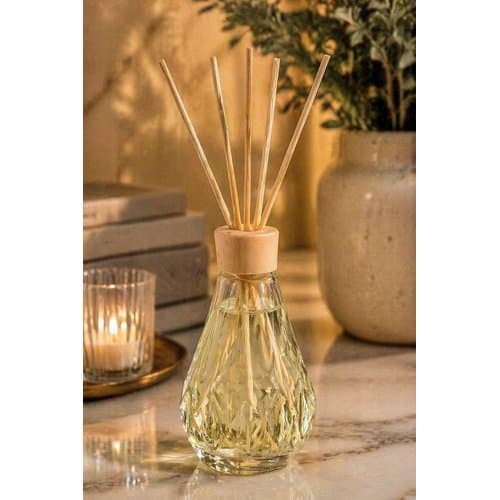 Difusor Aromatico Ambiente Pistache Fragrancia Duradoura Essencia 100ml Bem Estar Relaxamento