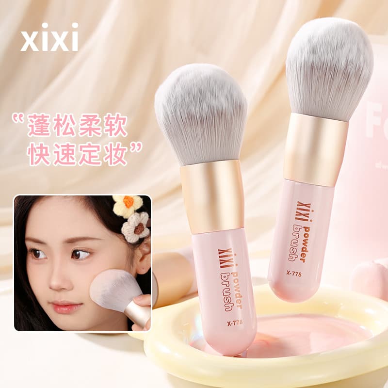 Xixixi Grande Pincel de Pó Solto Pincel de Pó Solto Pincel de Blush Pincel de Contorno Pincel de Maquiagem Fixação Pince