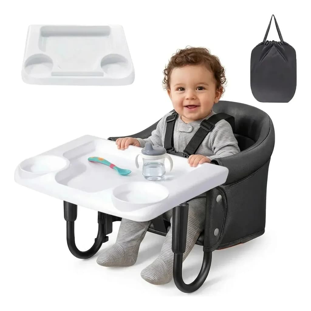 Cadeirinha Alimentação Cadeira Restaurante Portatil Mesa - SMILE