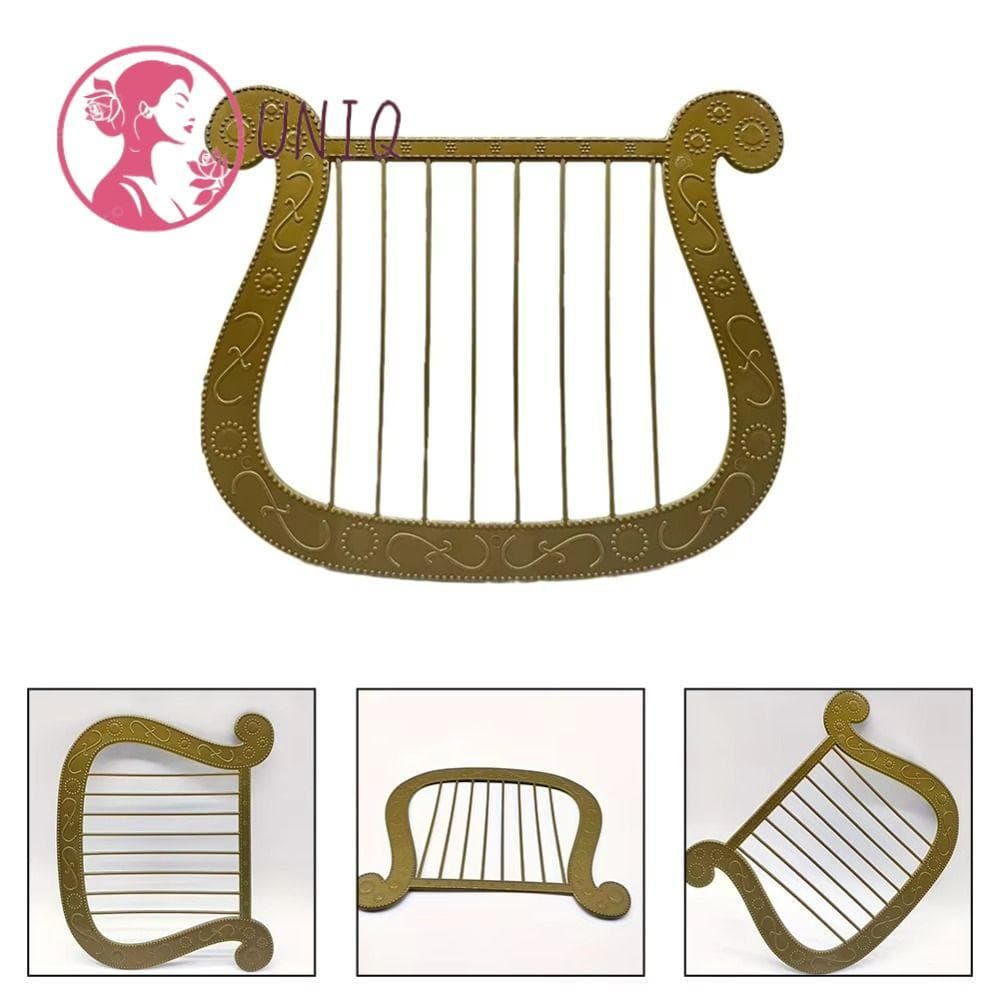 Harpa De Simulação UNIQ , Instrumento Simulado Prático De Plástico , Acessórios De Festa , Modelo De Com Tema De Mini An