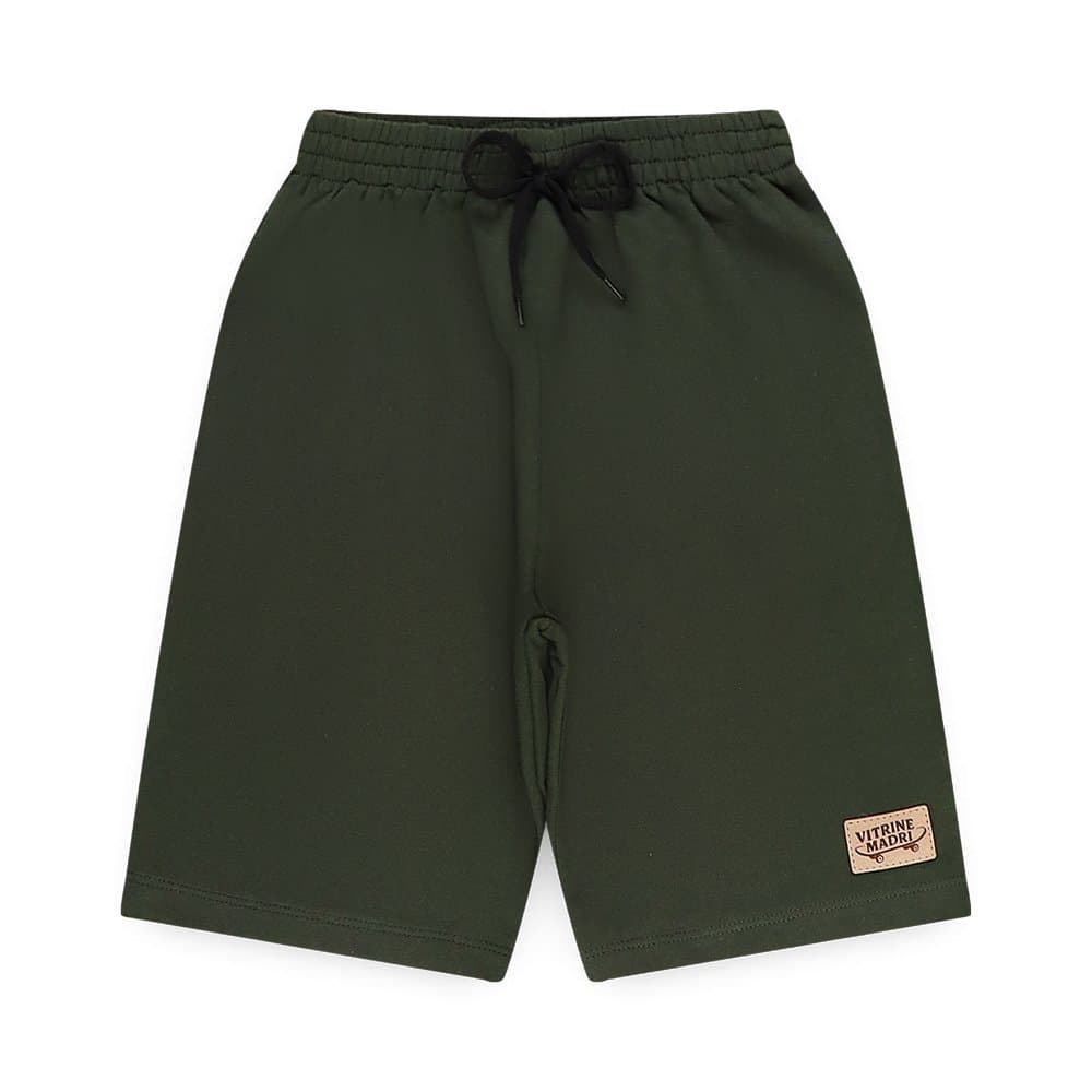 Bermuda Moletinho Infantil Masculina Básica