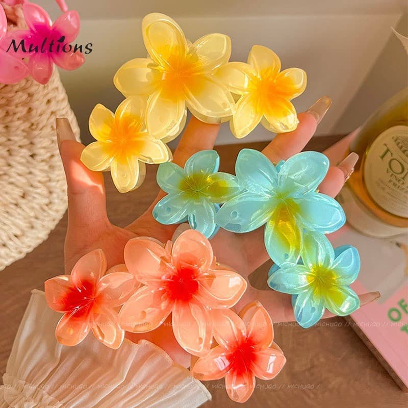 1Pc Vento Suave Flor Grampo De Cabelo Acessórios Versáteis Para Passeios Diários