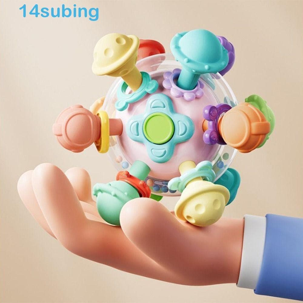 SUBING Brinquedo Educacional Precoce , Brinquedos Coloridos De Chocalhos Para Bebês Sem Chumbo , De Bebê Multisensorial