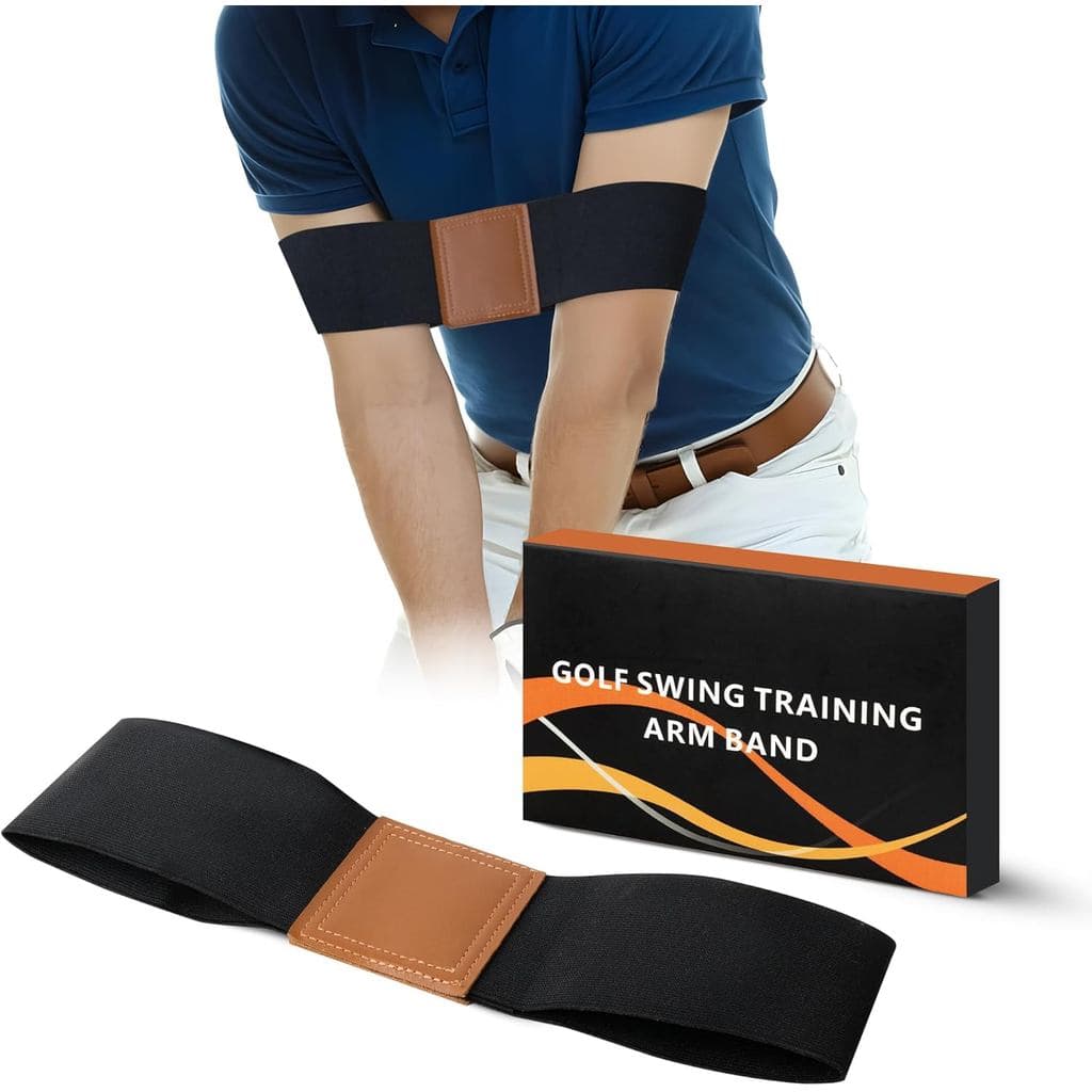Auxiliar de Treinamento de Swing de Golfe, Faixa de Correção de Braço para Swing, Treinador de Swing de Golfe, Treinador