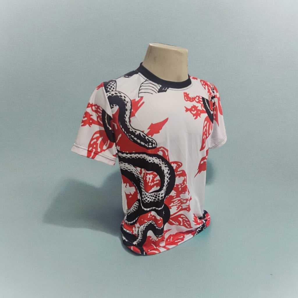 Camiseta Masculina Streetwear Mandrake Cobra Snake Estampada Estilo Quebrada Casual