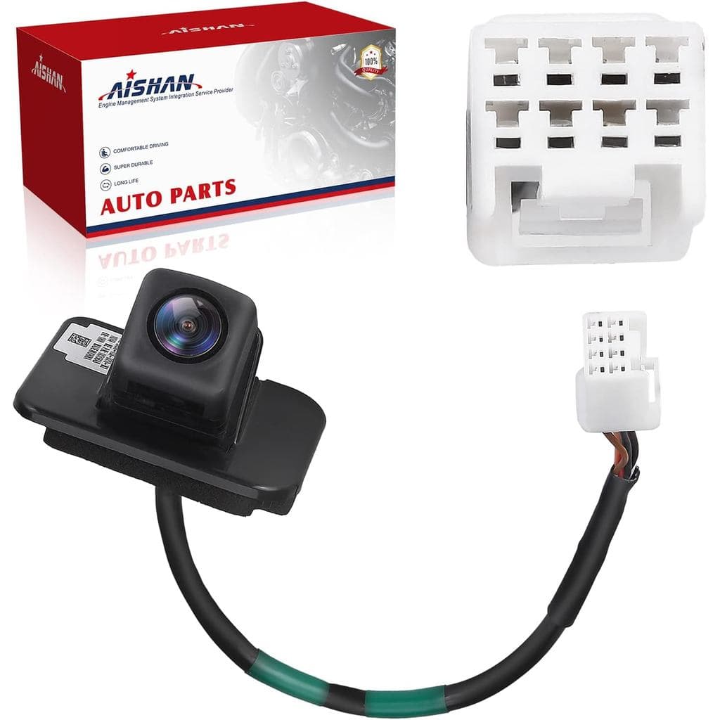 Câmera de Ré para Assistência ao Estacionamento Compatível com Honda Accord Sedan 2.4L 3.5L 2014-2017 #   39530-T2A-A31,