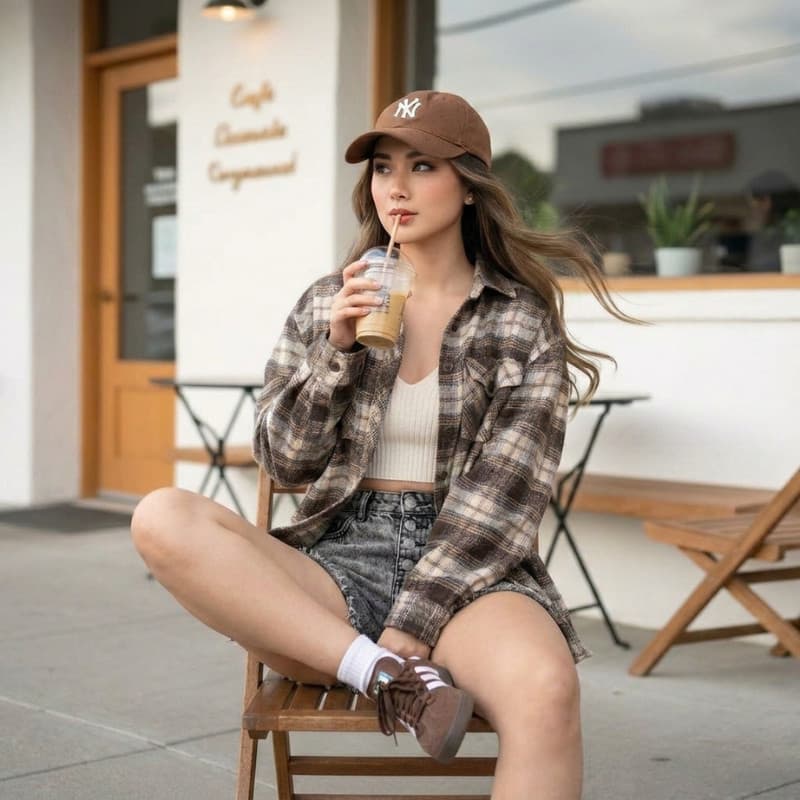 Shorts Jeans Feminino Grafite Cintura Alta Jeans Estonado Moda Blogueira Confortável