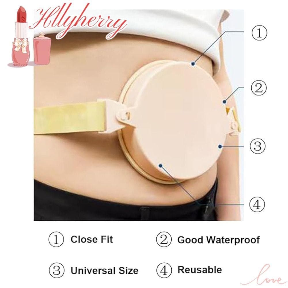 Capa De Banho De Ostomia HLLYHERRY , Capas De Bolsa À Prova D'água Fáceis De Limpar , Lavável Para Colostomia