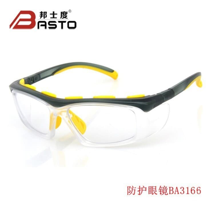 Bangshidu BA3166 Óculos de proteção do trabalho podem ser equipados com lentes de miopia Proteção do trabalho Óculos res