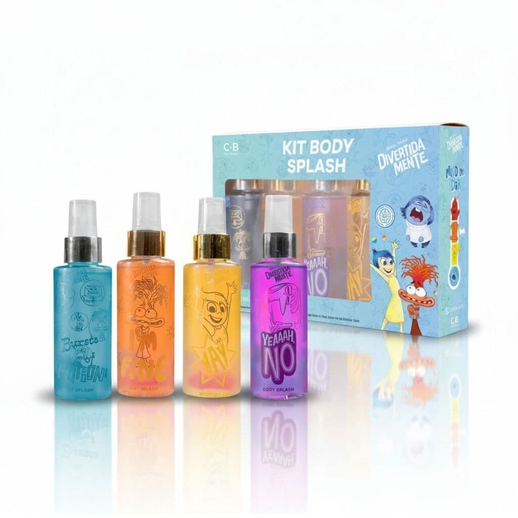 Kit Body Splash Alegria, Ansiedade, Emotion e Tédio