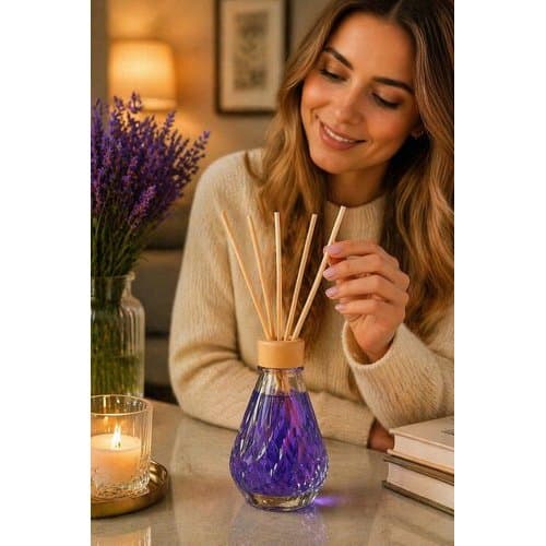 Difusor Ambiente Lavanda Essencial Relaxante Tranquilidade Frescor 100ml