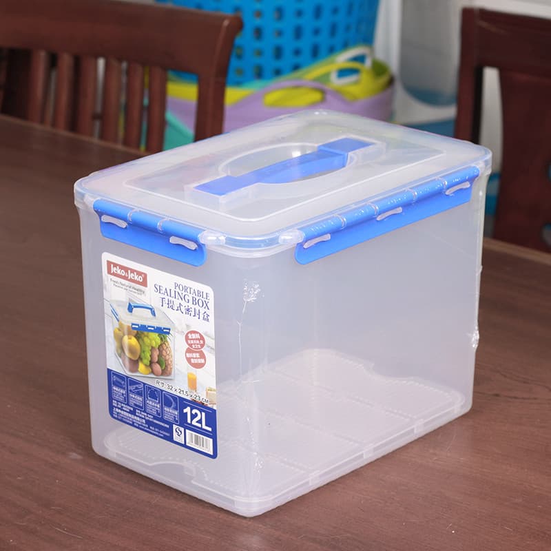 Jeko grande caixa de preservação de alimentos portátil transparente câmera à prova de umidade caixa de armazenamento sel