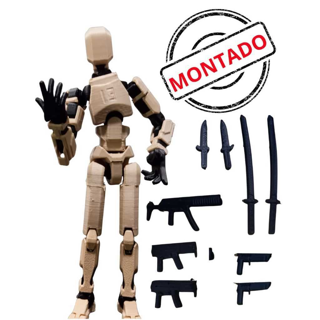 Boneco Dummy 13 robô totalmente articulado ENVIAMOs MONTADO