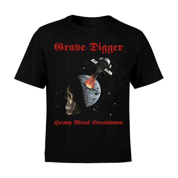 Camiseta Oficial Grave Digger - Heavy Metal Breakdown