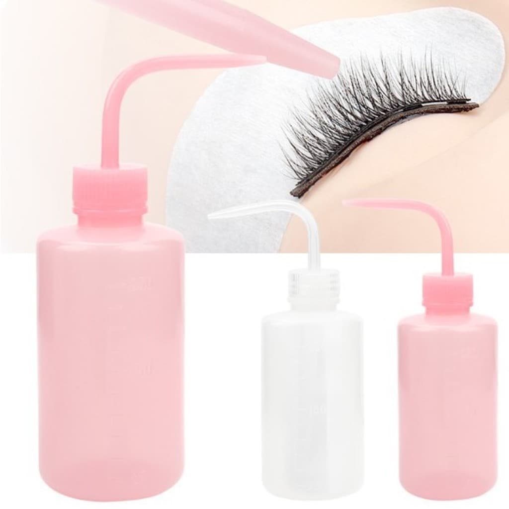 KIT 2/4/6 unidades Frascos Dosador Pisseta Limpeza De Cílios a  150ML