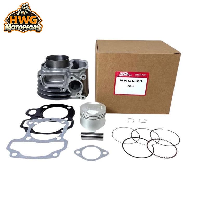Kit Cilindro Completo Honda Lead 110 2009-2015 HWG
