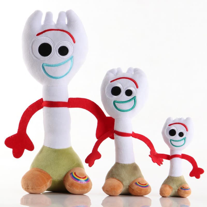 15-35cm Forky Plush Dolls Movie Toy Story 4 Brinquedos De Pelúcia Suaves Presentes Para Crianças