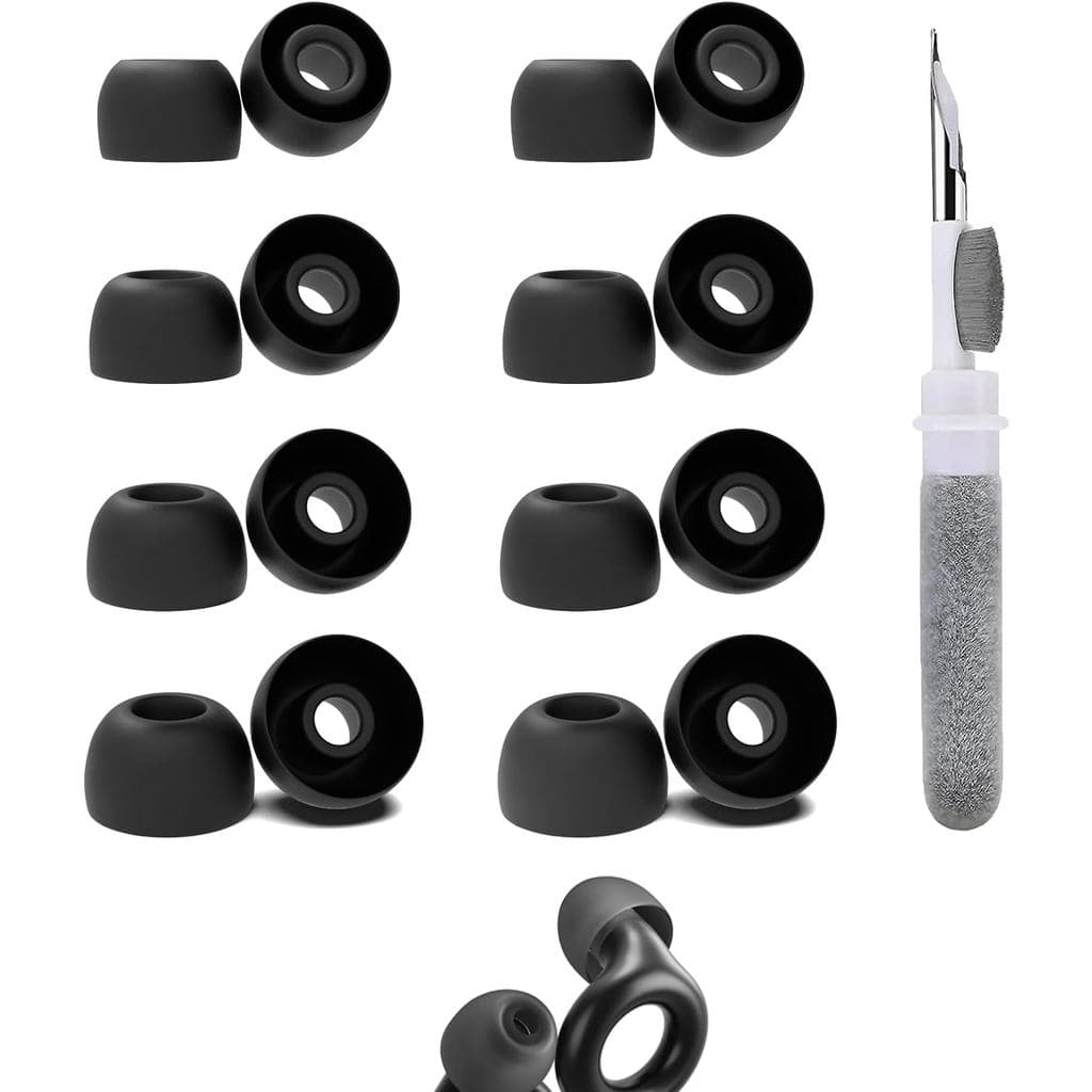 8 pares de pontas de fone de ouvido de reposição compatíveis com os protetores auriculares Loop Quiet/Engage/Experience/