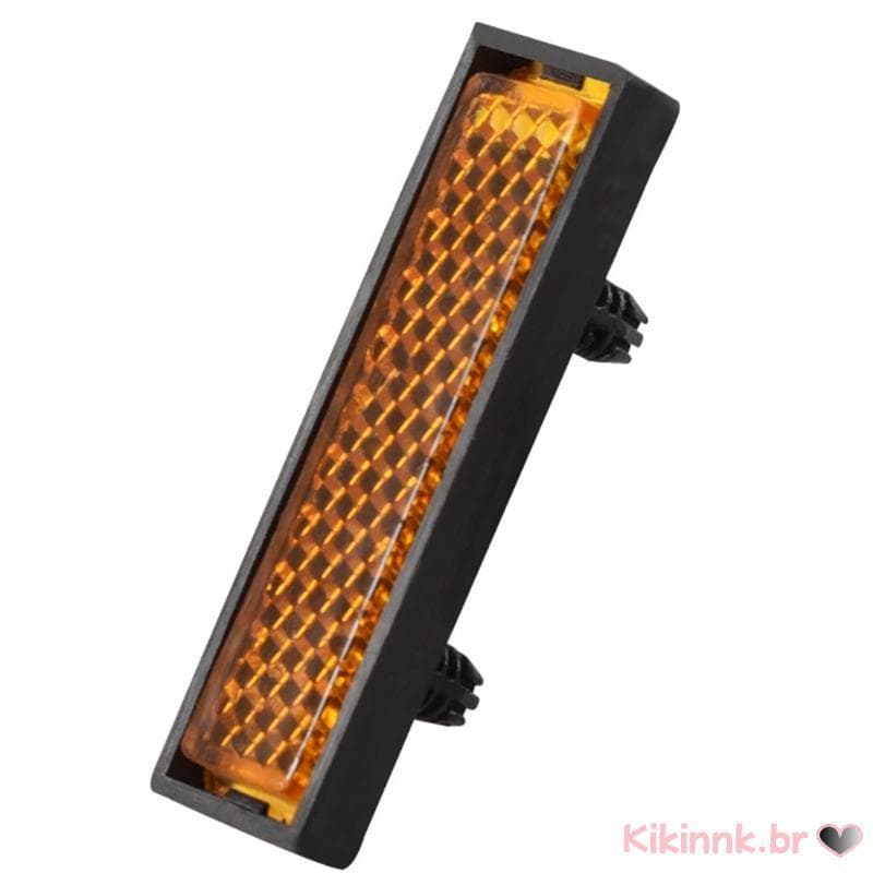 8 Pçs Bicicletas Pedal Refletor Segurança Noite Ciclismo Aviso Reflexivo Refle