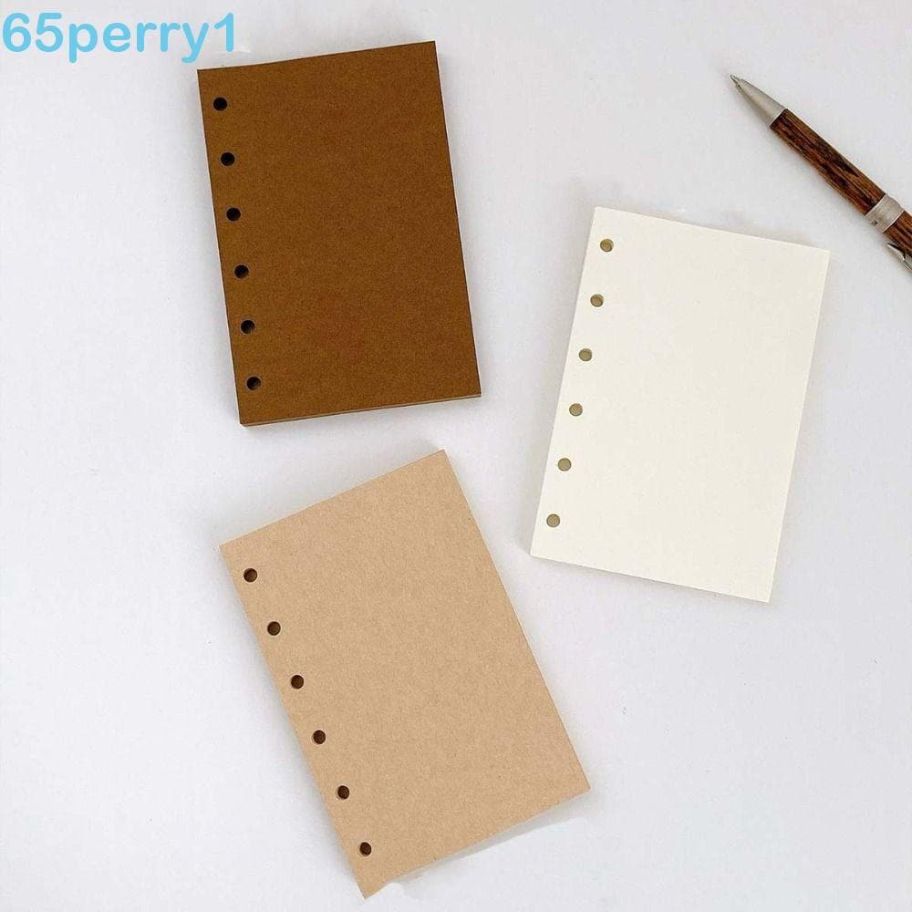 PERRY1 A7 Papel De Recarga De Caderno De Folhas Soltas , Páginas De Pasta Interna Página Separadora