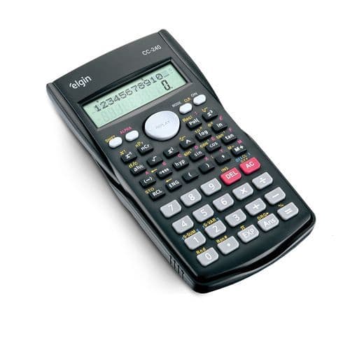Calculadora Científica CC240 - 240 Funções Display Duplo