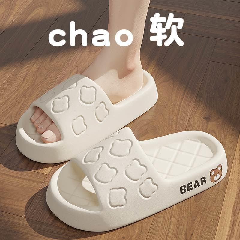 Combinar chinelos casa legal Wear casa sola pisando na parte inferior coreano macio grosso Casual feminino sentir cem mo