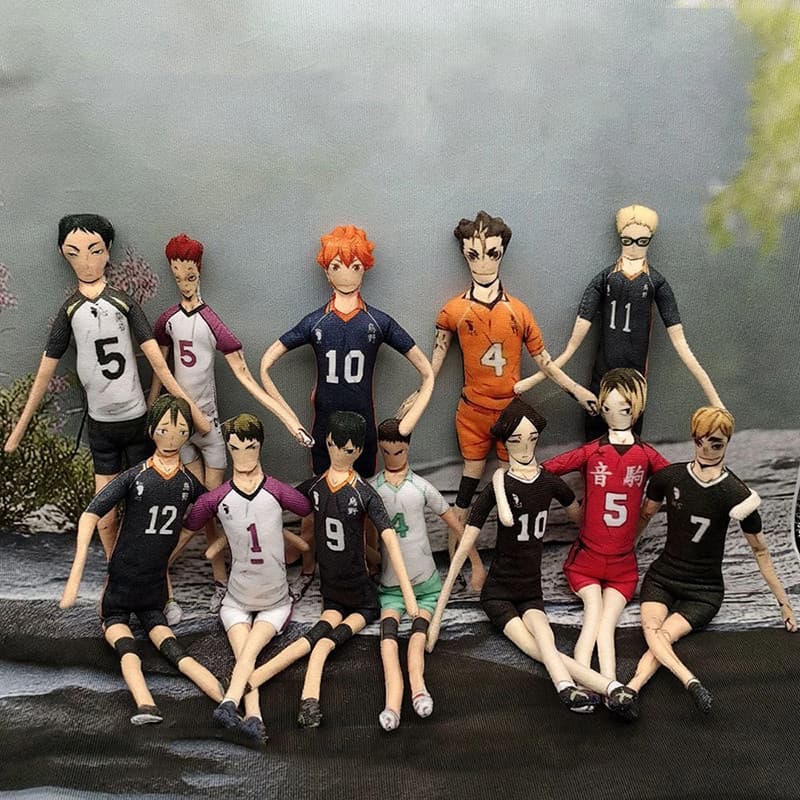 Figura Articulada do Anime Haikyuu, Hinata Shoyo Kozume Kenma, Boneco Esqueleto, Presente de Aniversário