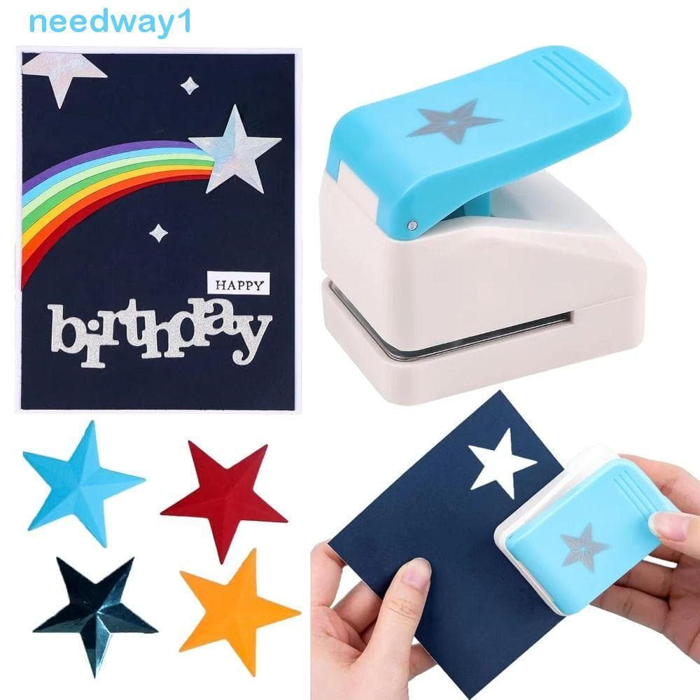NEEDWAY Gravação | Perfurador De Furo Borda De Carimbo , Relevo De Dentado Para Economia De Trabalho