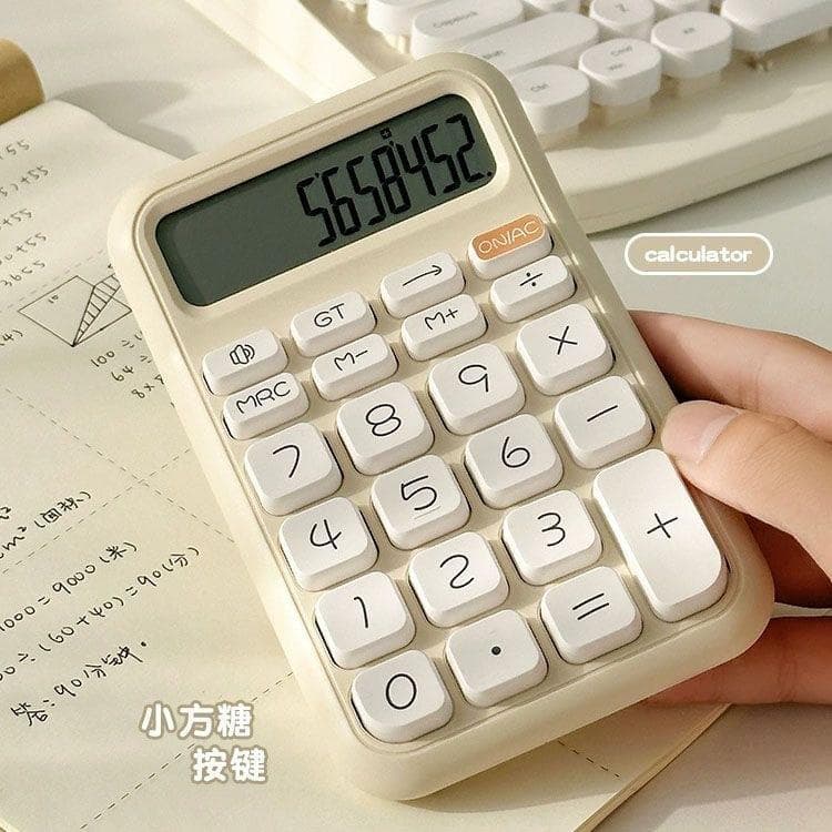 Japão Seiko bonito calculadora estudante dedicado calculadora de voz portátil escritório financeiro contabilidade uso co