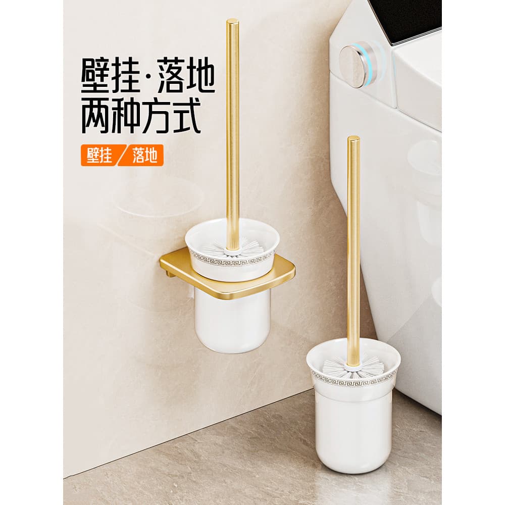 Conjunto de escova de vaso sanitário dourado, escova de vaso sanitário, suporte de vaso sanitário, escova de vaso sanitá