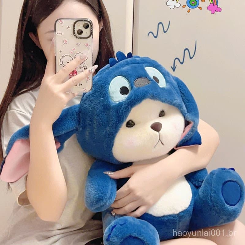 40cm Ursos Cosplay Ponto Boneca De Pelúcia Urso Transformar Em Brinquedo Crianças Jogar Travesseiro Dormir Bonecas