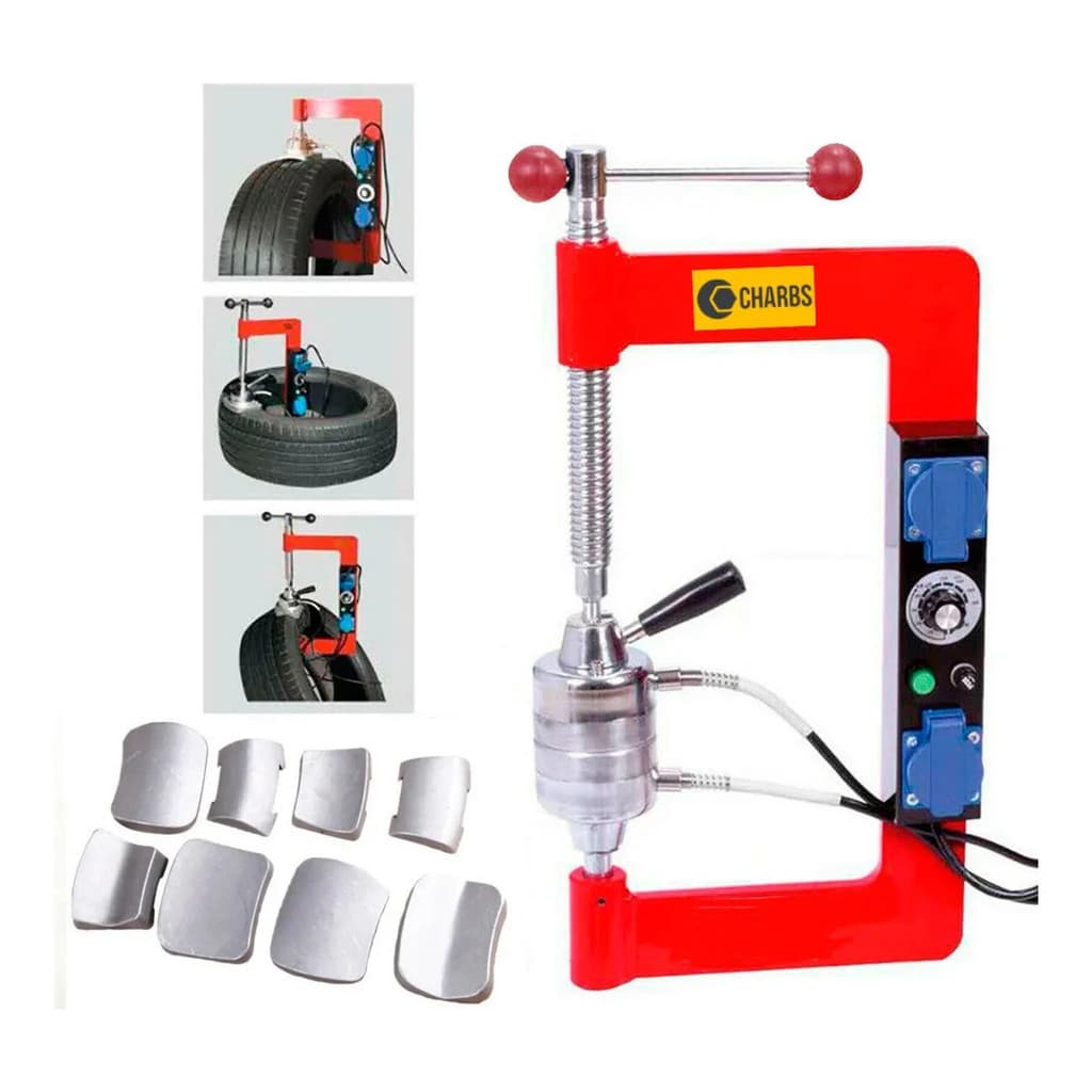 Vulcanizador de Pneus Duplo 500w CH2105 - BC Original