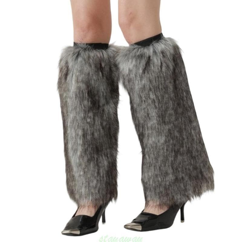 SRA Fursuit Traje Perna Mais Quente Punhos Elásticos Protetores De Para Crianças Adulto Tempo Frio Performances De Palco