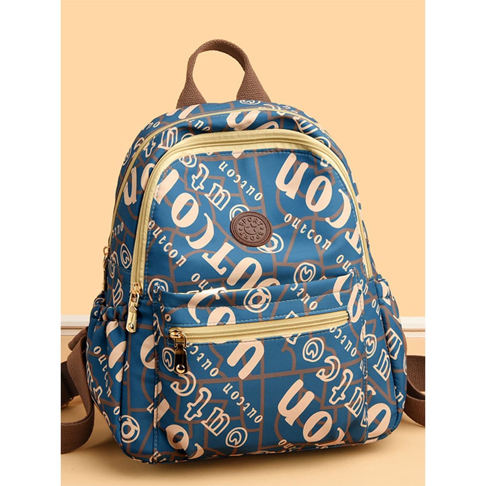 Bolsa de viagem feminina 2024 novo estilo na moda viagem Oxford pano mochila senhoras moda lona saco de escola All-Match
