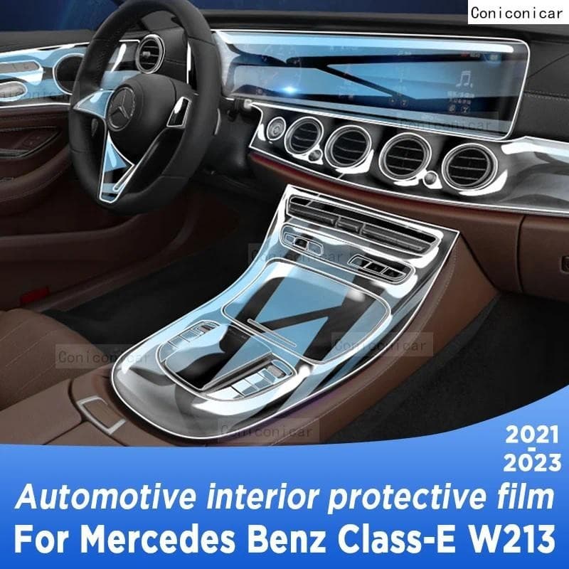 Para Merceds Benz Classe E W213 2021-2023 Painel De Caixa De Velocidades Navegação Automotivo Tela Interior Película Pro