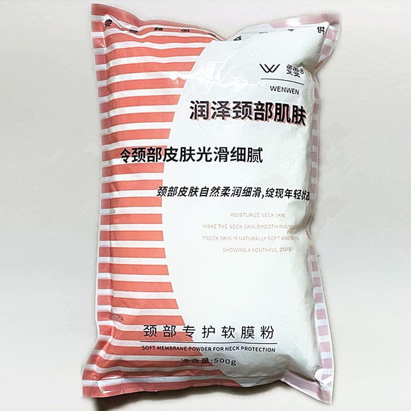 Wenwen Neck Protection Máscara Macia em Pó Máscara para Pescoço em Pó 500g