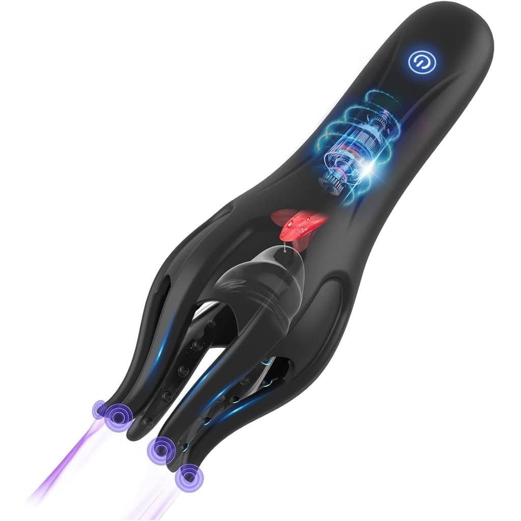 Edição Profissional de Terapia por Ondas~Disfunção Erétil Masculina~Treinador à Prova d'Água com Carregamento USB~Fácil