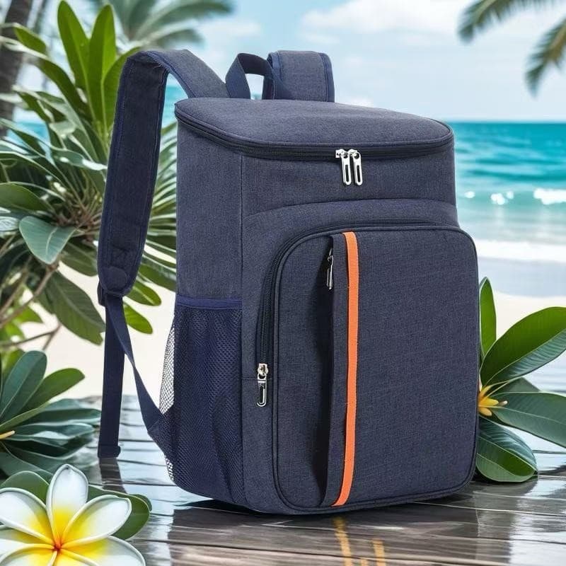 Mochila Térmica Impermeável  20L Grande Capacidade Cooler Bag Para Bebidas Praia Multifuncional