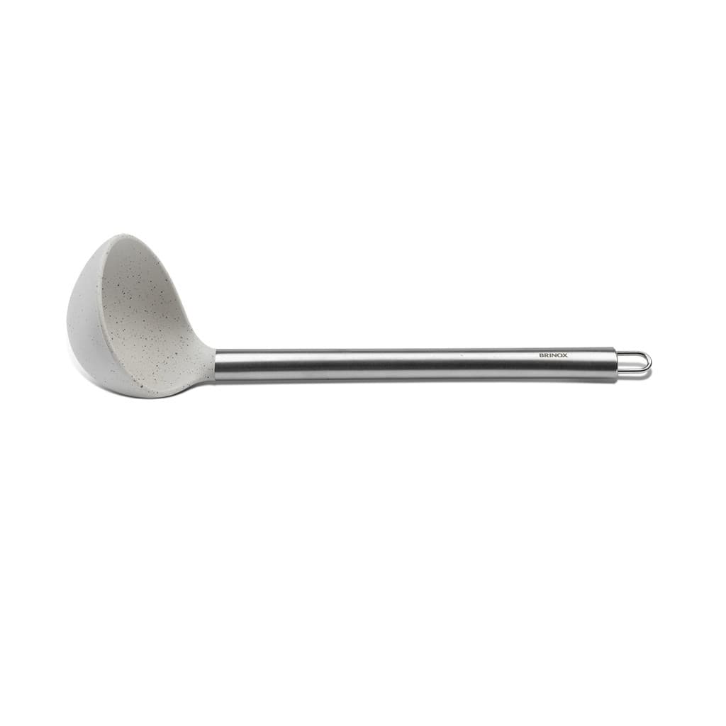 Concha Vanilla Terrina Aço Inoxidável Base Silicone 30,5 cm P/ Panela Antiaderente Linha Duo Brinox