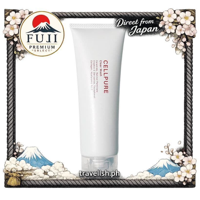 [Selpure] Gel de Limpeza Facial Clear Wash 120g 【Direto do Japão】