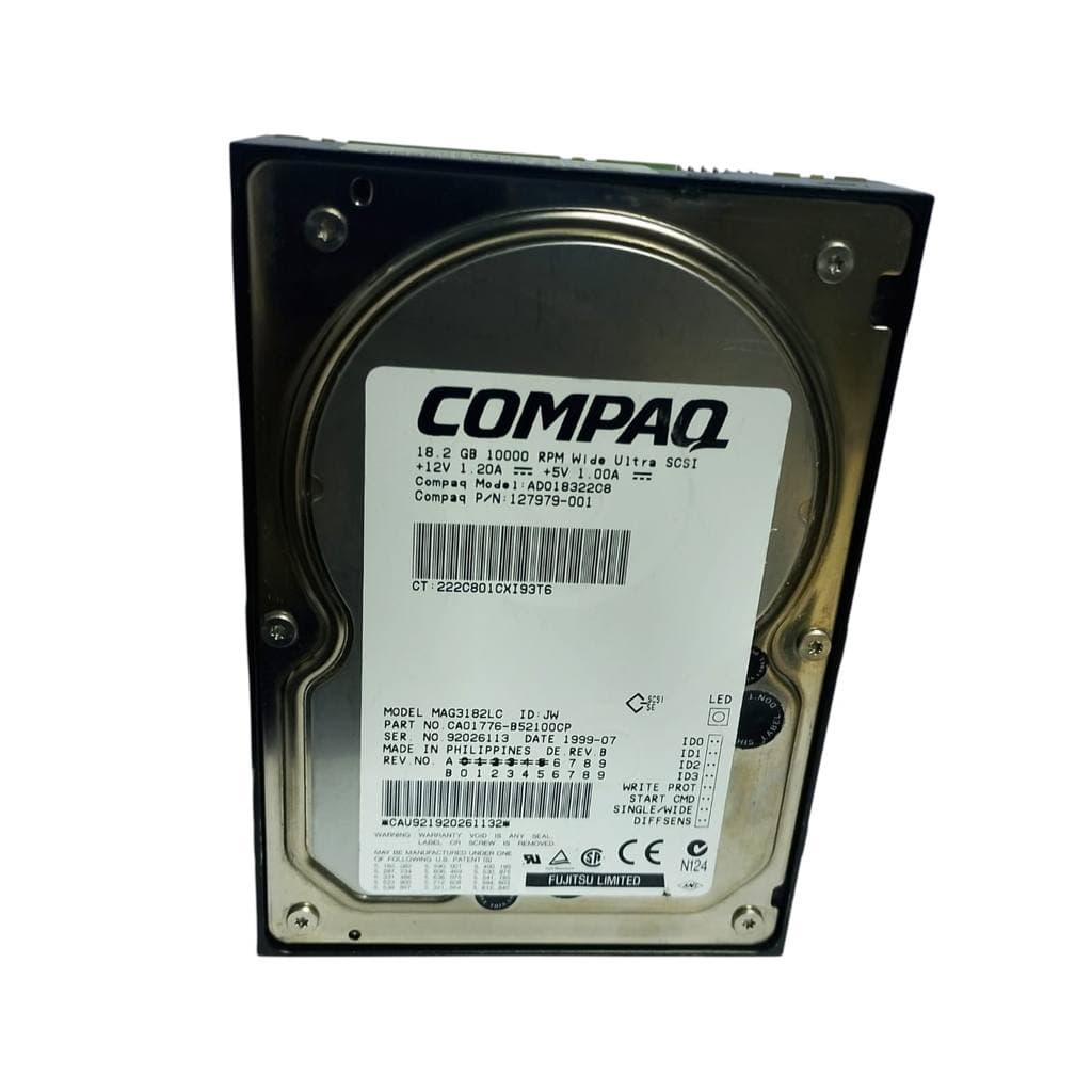 HD Compaq 18.2GB SCSI MAG3182LC para Servidor e Storage