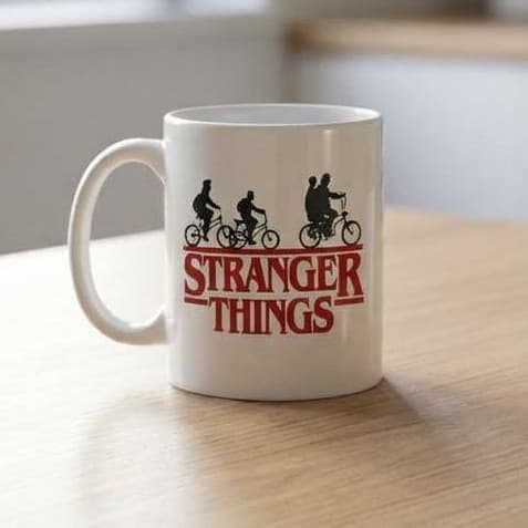 Caneca Estampada Stranger Things Ceramica 325ML