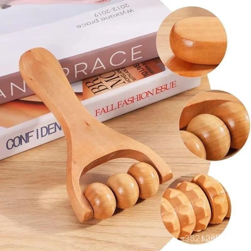 [] Rolo De Massagem De Madeira Mulheres Homens Ferramenta Portátil De Cuidados De Saúde Braço Perna Pé Mão Pescoço Om