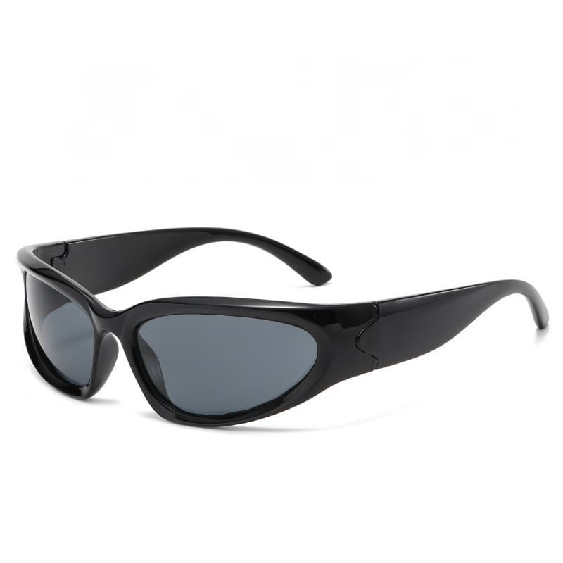 Óculos de Sol Vintage Clássicos Estilo Punk para Mulheres e Homens, Óculos de Sol Y2k, Moda Esportiva, Óculos de Proteçã