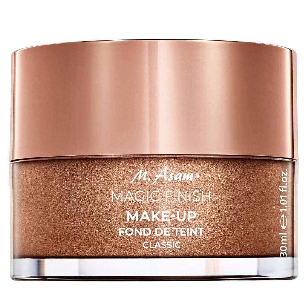 M. Asam Magic Finish Make-Up Mousse (1.01 Fl Oz) – 4 em 1: Primer, Base, Corretivo e Pó com Cobertura Ajustável, Disfarç